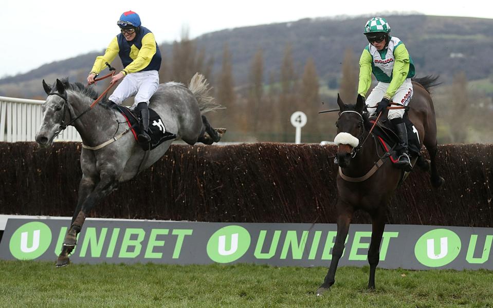 Guitar Pete (left) triumphed in the Caspian Caviar Gold Cup after Starchitect's tragic accident - PA