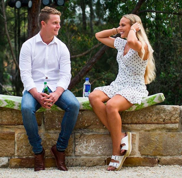 A new report claims The Bachelor’s Cass Wood is dating Nick Cummins’ brother Jacob. Photo: Channel Ten