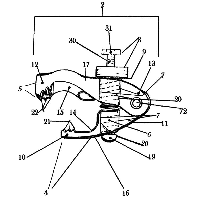 Image taken from the Cervi-Lok patent filing