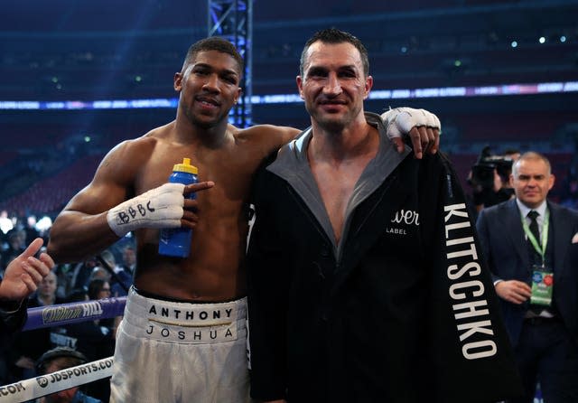 Anthony Joshua v Wladimir Klitschko – Wembley Stadium