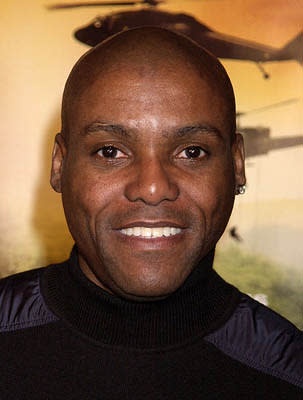 Carl Lewis at the Westwood premiere of Collateral Damage