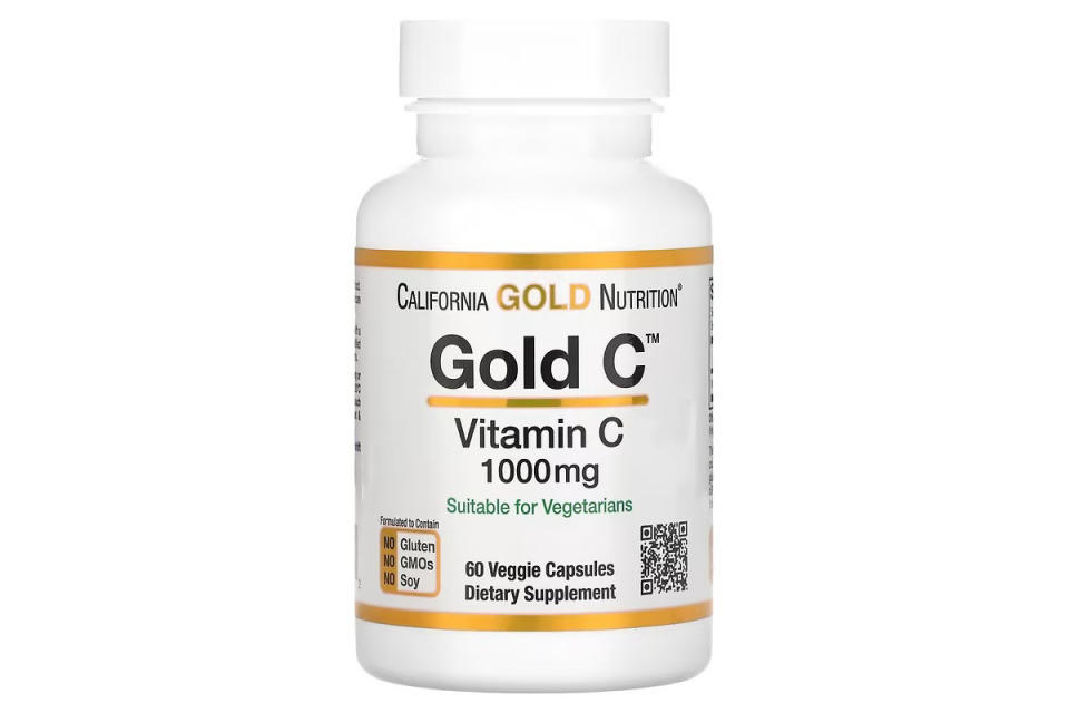 California Gold Nutrition, Gold C, 1,000 mg, 60 Veggie Capsules. (Photo: iHerb.com)