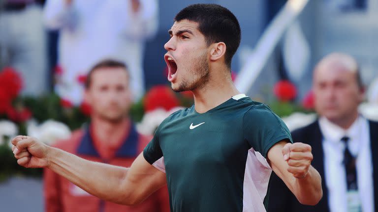 El español Carlos Alcaraz, la gran aparición del tenis mundial. 