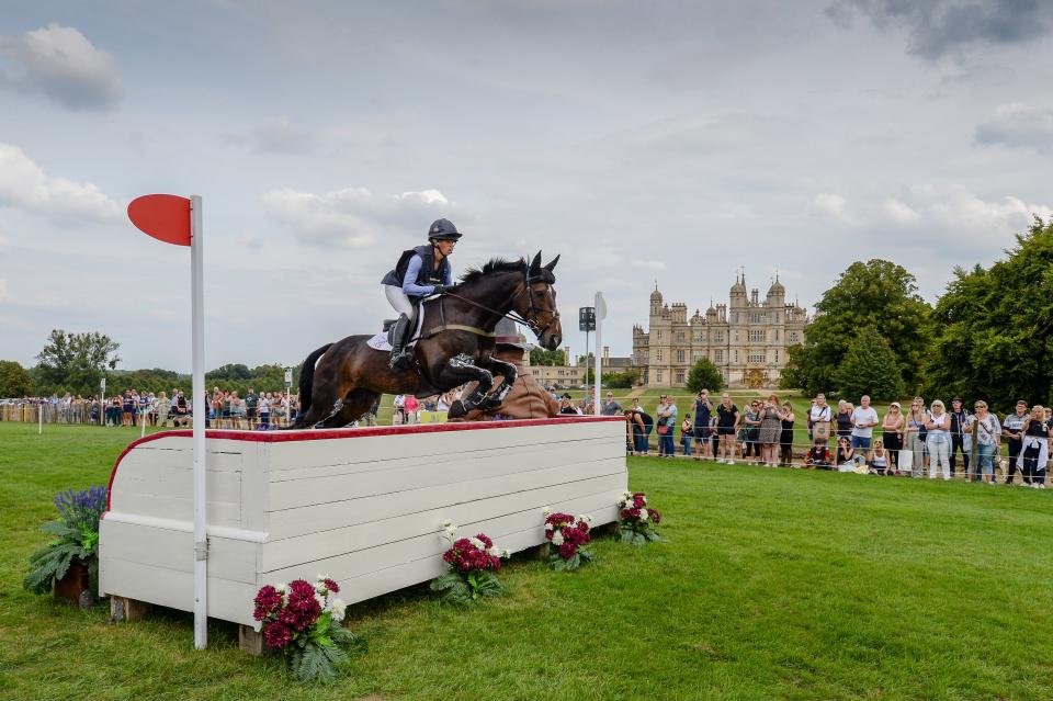 Canter, 37, will ride Annie Makin and Kate James’s Pencos Crown Jewel at Defender Burghley (31 August-3 September).