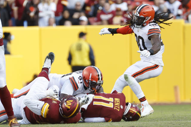 Commanders host Browns at FedEx Field, look to stay in playoff race