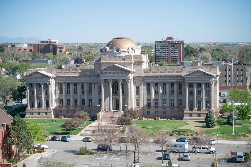 Pueblo County Courthouse located at 215 W. 10th Street.