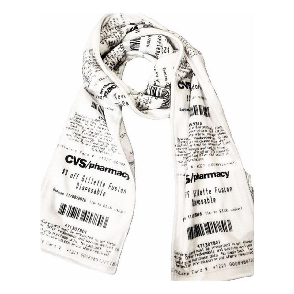 32) CVS Receipt Scarf