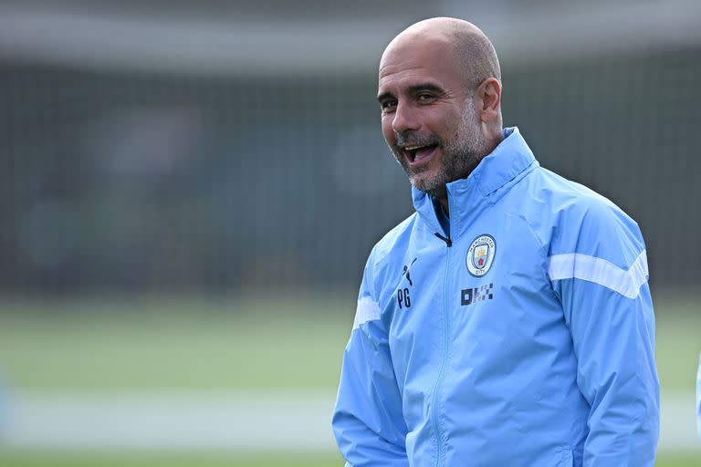 El DT Pep Guardiola lleva muchos años en Manchester City, donde cosechó decenas de títulos