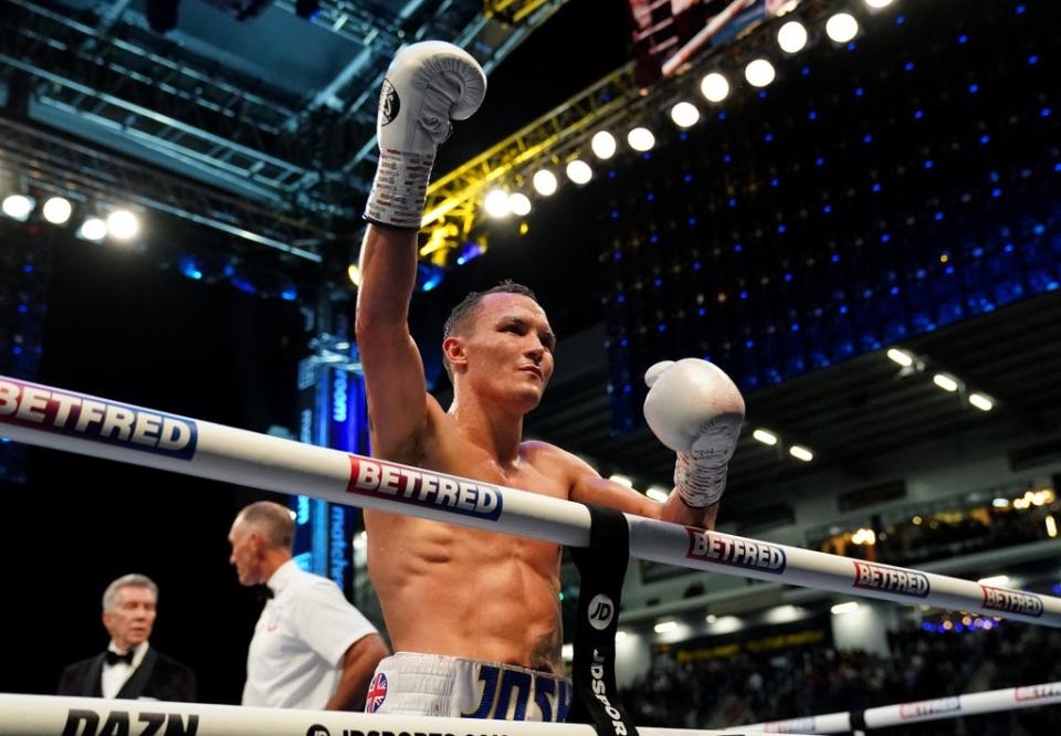 Josh Warrington will step out in front of a home crowd once more (Zac Goodwin/PA) (PA Wire)
