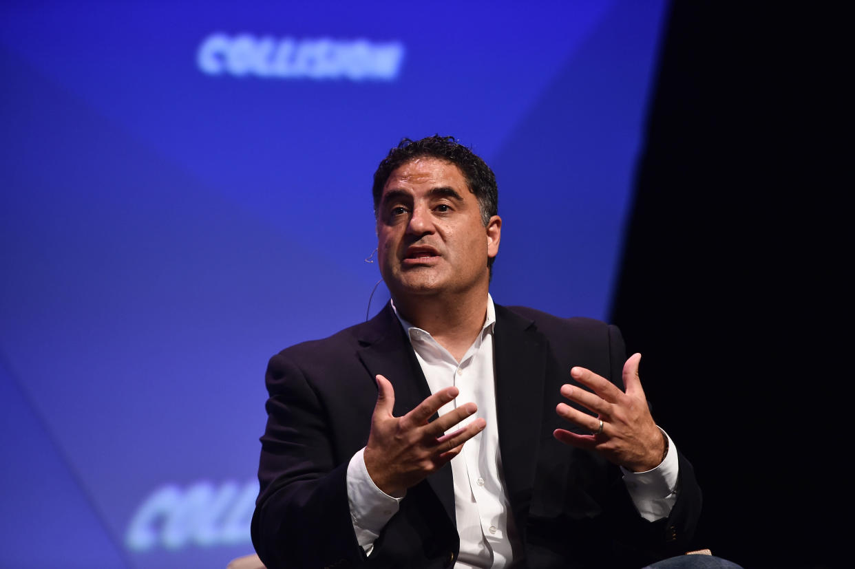 Cenk Uygur, TYT's co-founder and host, told his staff not to join a union. (Photo: Seb Daly via Getty Images)