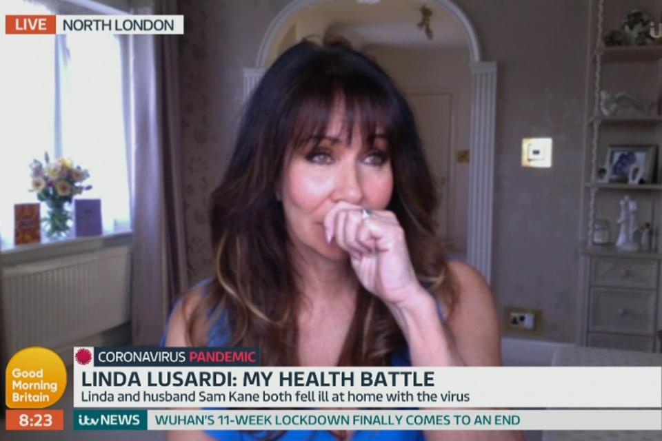 Linda has urged people to clap for carers (Good Morning Britain)