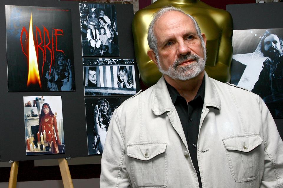 NUEVA YORK - 15 DE OCTUBRE: El director Brian De Palma posa para una foto durante una reunión de 
