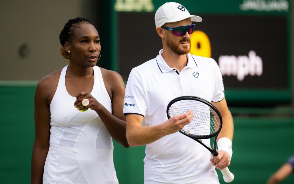 Venus Williams and Jamie Murray - GETTY IMAGES