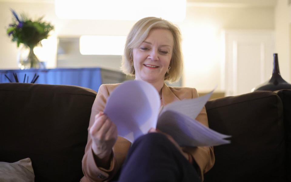 Liz Truss prepares for her Conservative Party conference speech  - Parsons Media