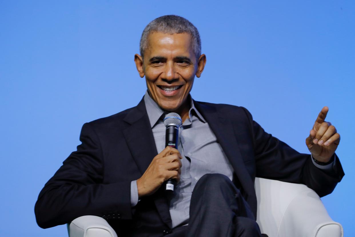 File: Barack Obama plans to host a birthday bash even as concerns remain over the Covid pandemic (AP)