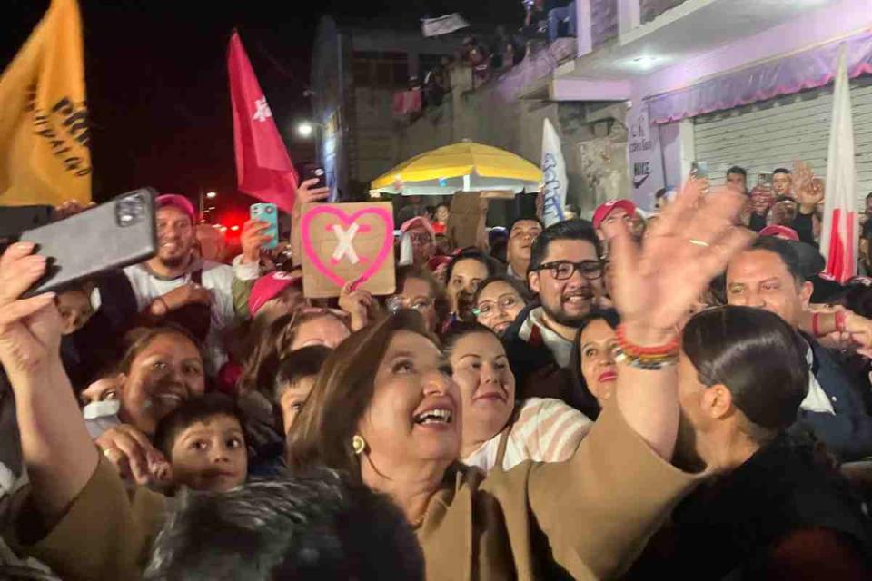 xóchitl gálvez cierra campaña nuevo león hidalgo