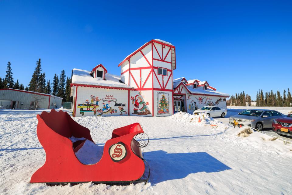 North Pole Santa Claus House Alaska