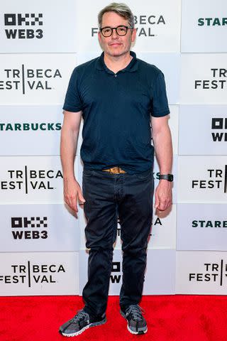 <p>Roy Rochlin/Getty</p> Matthew Broderick attends Storytellers: Judd Apatow with Matthew Broderick at the 2024 Tribeca Festival on June 15, 2024