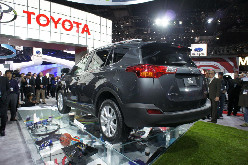 Toyota RAV4 at the 2012 Los Angeles Auto Show