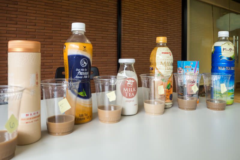 blind taste milk teas in singapore