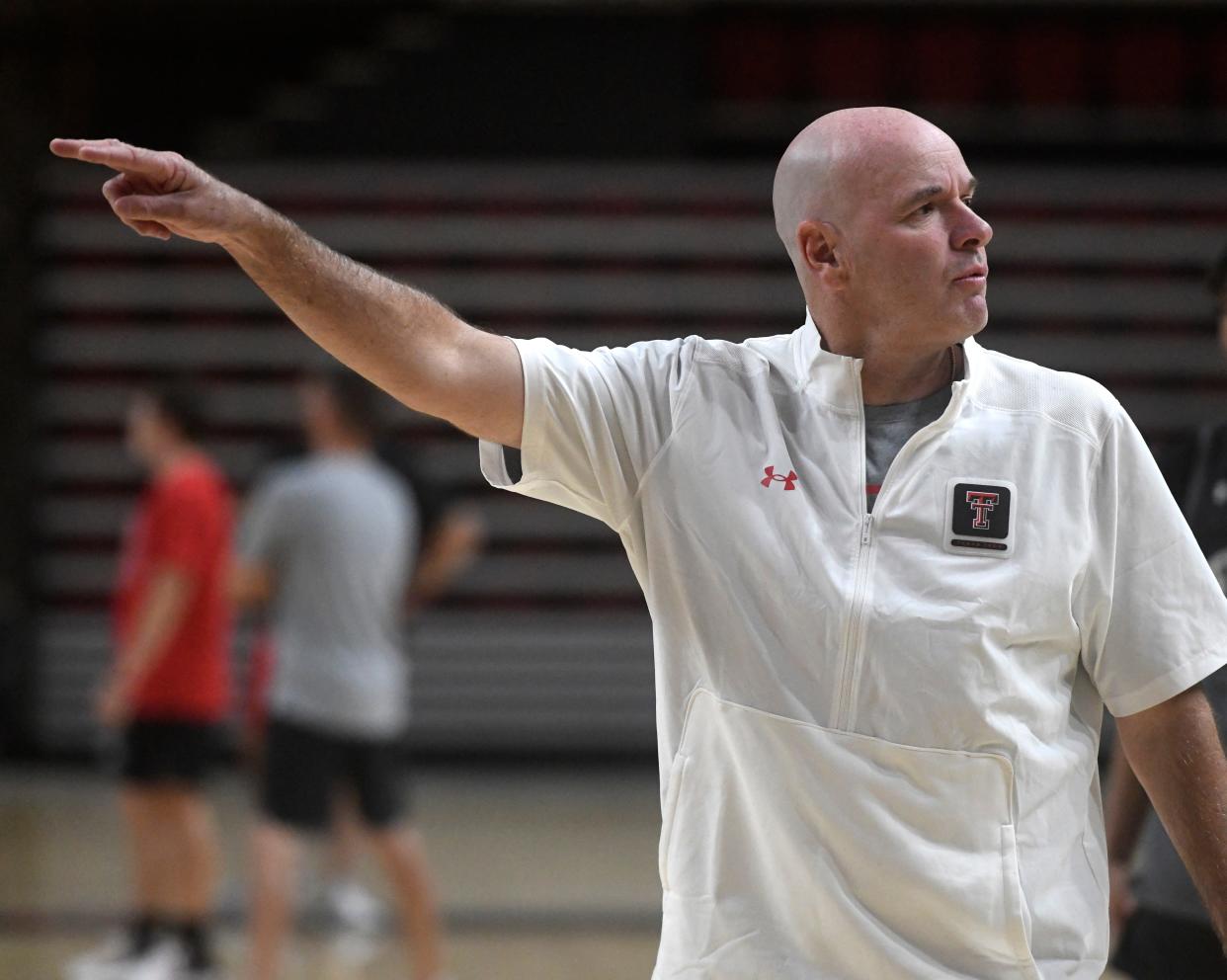 Texas Tech men's assistant coach Dave Smart, shown during a September practice at United Supermarkets Arena, on Tuesday was named head coach at the University of the Pacific. Smart spent one season at Tech after a highly successful head coaching career at Carleton University in Ottawa, Ontario.