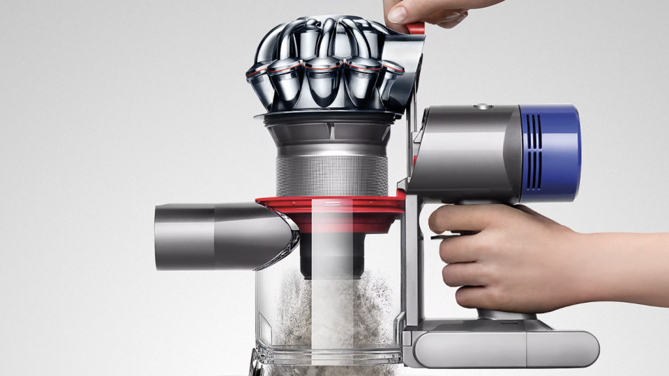 You'll love all of the attachments that come with this Dyson vacuum.
