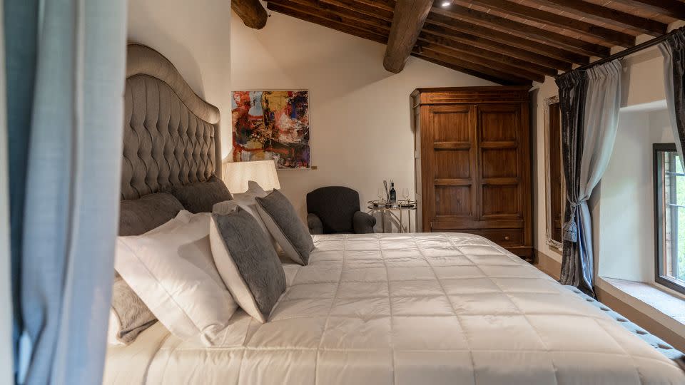 The property sleeps up to 18 guests. - Courtesy Villa Ardore