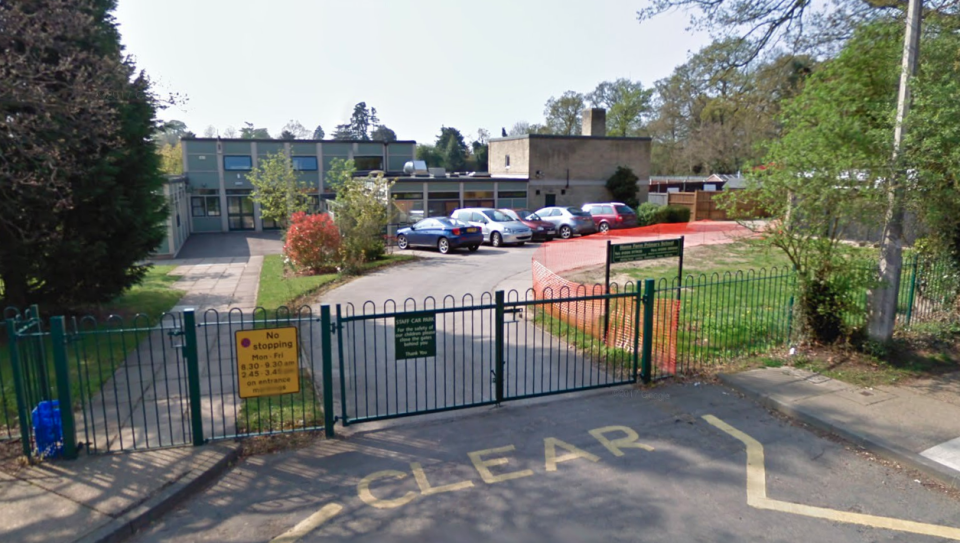 Home Farm Primary School in Colchester has banned football after pupils had been coping some of the bad behaviour of some World Cup players. Source: Google Maps