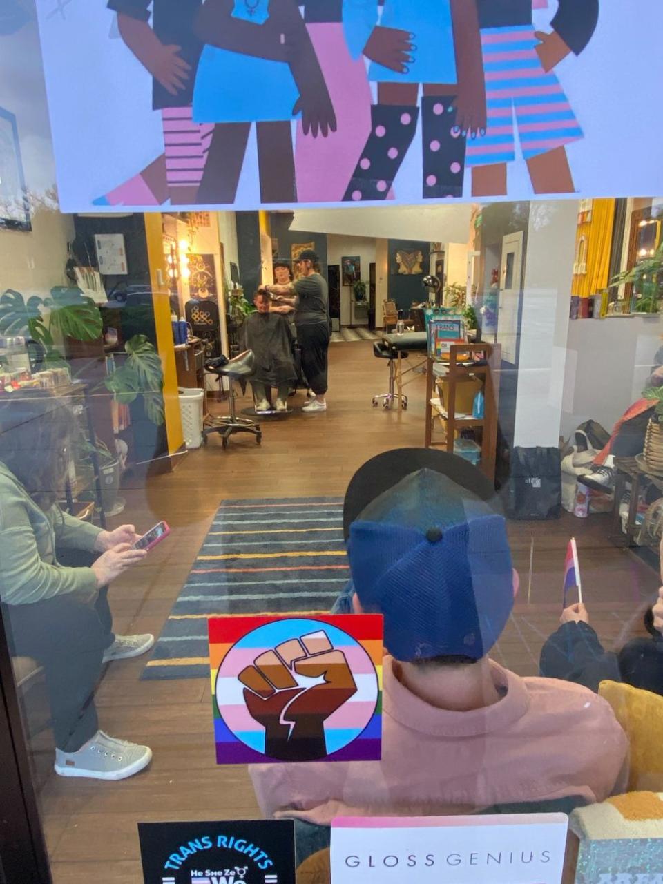 TDOV 2024 Autonomy Salon and Wellness RVA Gender Affirming Haircut Fundraiser