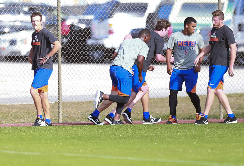 The boys of spring arrive in camp