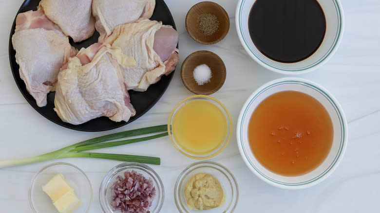 glazed chicken thigh ingredients