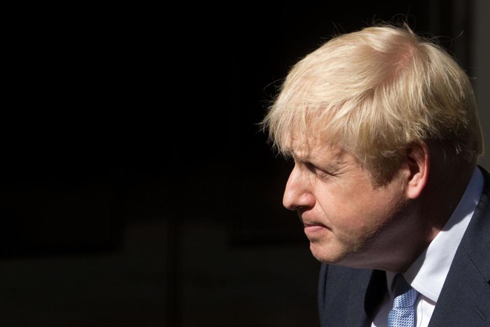 Mr Johnson has vowed to leave the EU on October 31 (AFP/Getty Images)