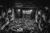 Kanye West performs at Koko Theater, in London