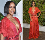 <p>Man of the Year? Wohl eher Woman of the Year, wenn man bedenkt, was für Aufsehen Kelly Rowland auf der "GQ Men of the Year"-Party in Hollywood mit ihrer tief dekolletierten Robe des Newcomer-Labels Helo Rocha erregte! (8. Dezember 2016, Bilder: Getty Images) </p>