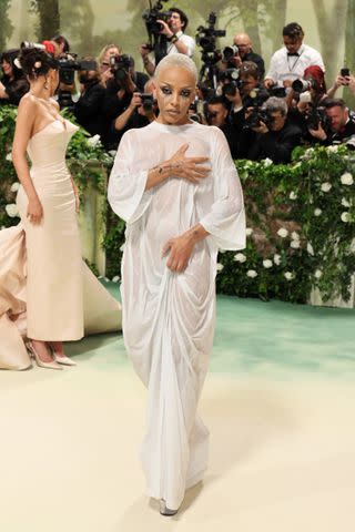 <p>Getty Images</p> Doja Cat at the 2024 Met Gala.