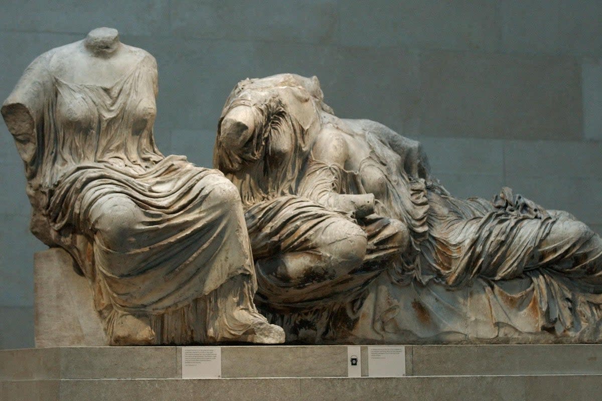 The Parthenon Marbles are among the treasures in London’s British Museum (Matthew Fearm/PA) (PA Archive)