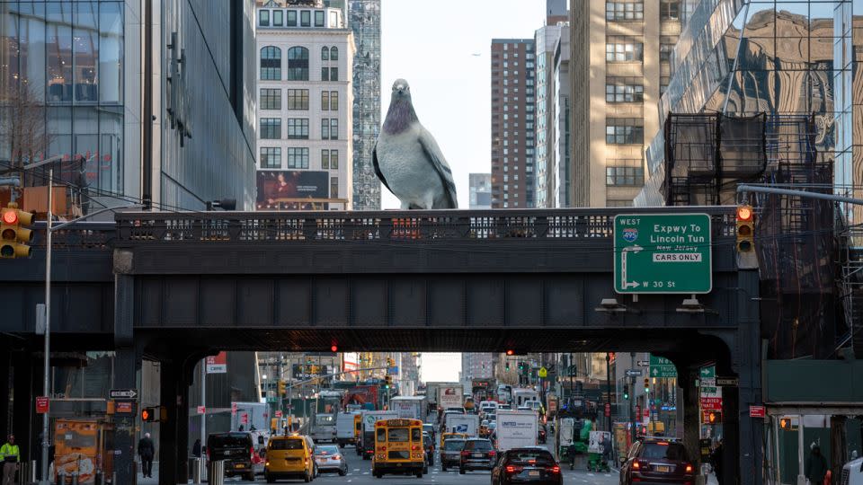 Iván Argote’s “Dinosaur.” - Courtesy the artist/The High Line