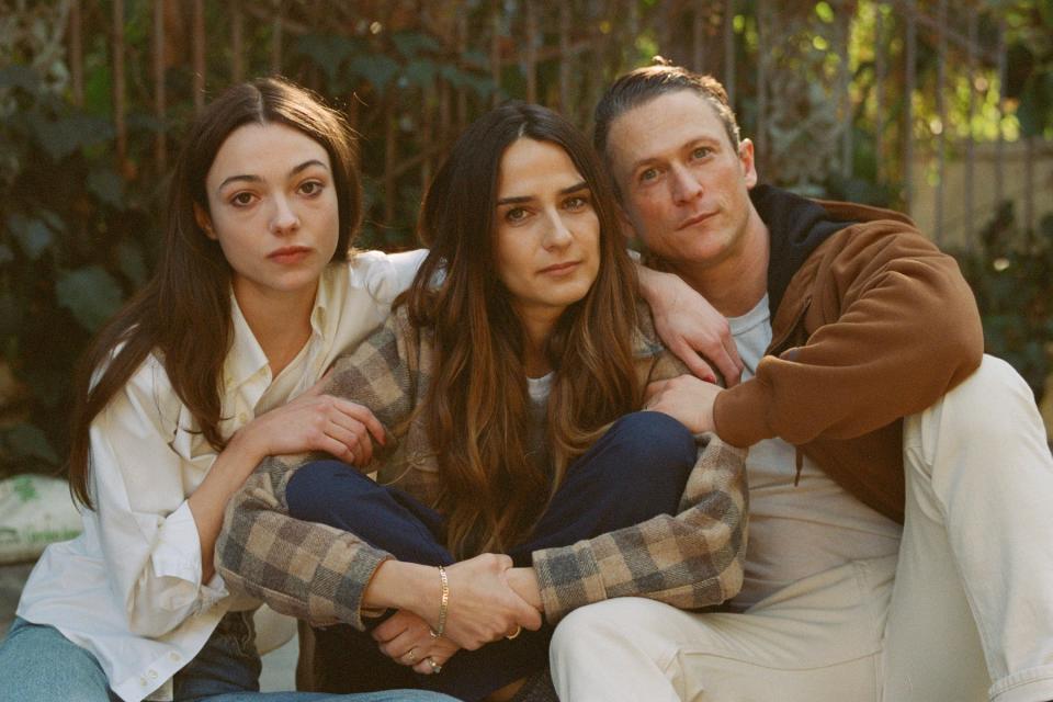 Lily McInerny, Jamie Dack and Jonathan Tucker of 'Palm Trees and Power Lines.'