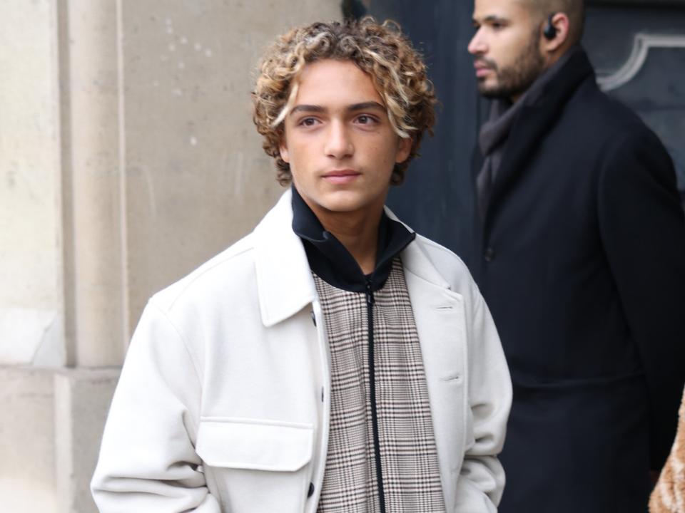 Levi Alves McConaughey attends the Stella McCartney Womenswear Fall Winter 2023-2024 show as part of Paris Fashion Week on March 06, 2023 in Paris, France.