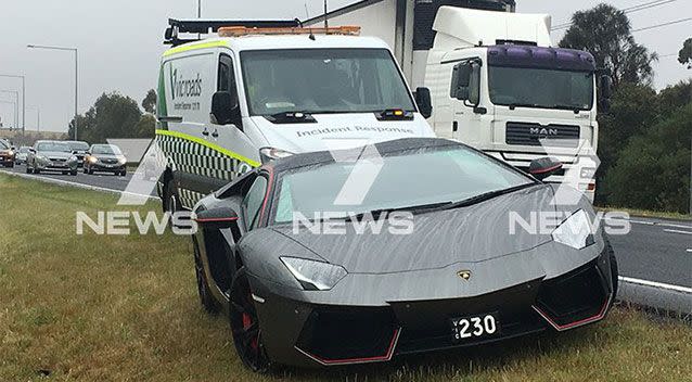 Owner gets stuck in $700k Lamborghini after forgetting to charge it