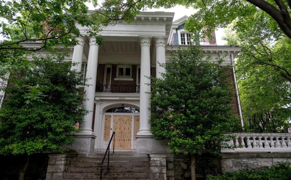 Built in 1913 for $26,000, the home at 4526 Warwick Blvd. is on the market for $2.5 million. Local owners of two boutique hotels said they offered $1.3 million for the property, willing to put in $1 million more to renovate. Their offer was not considered.
