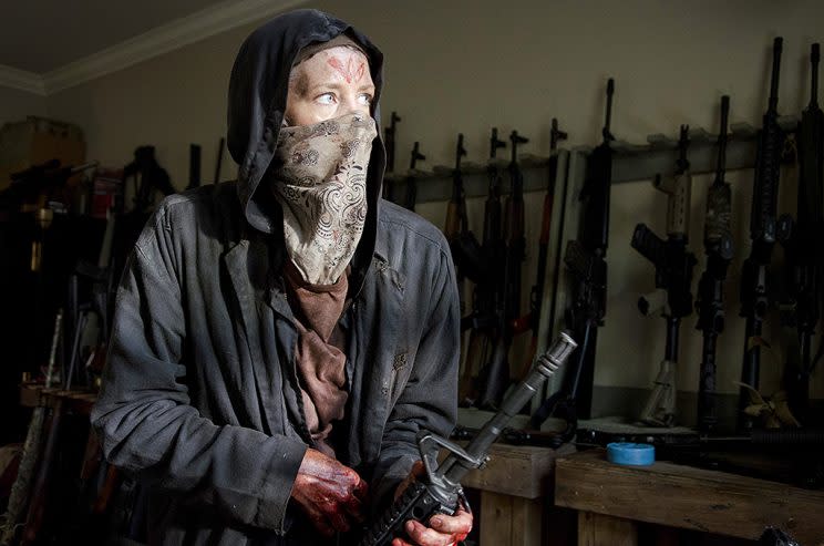 Melissa McBride as Carol in AMC's The Walking Dead. (Photo Credit: Gene Page/AMC)