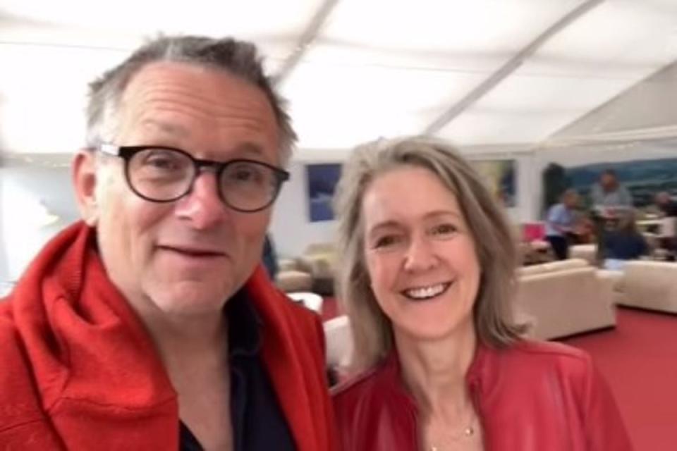 Michael Mosley is married to Clare Bailey Mosley, who is also a doctor (Instagram / @drclarebailey)