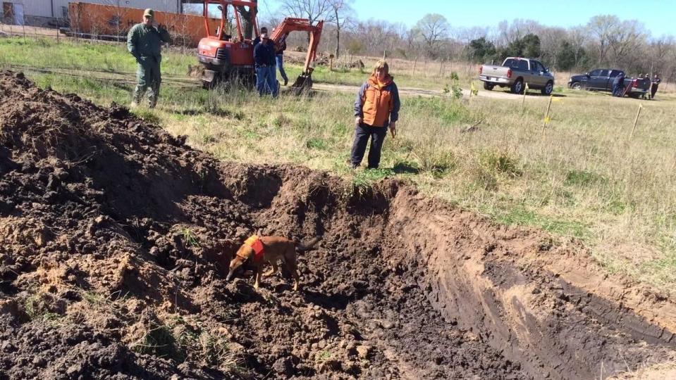 Jessica Cain's remains were discovered in a field near Hobby Airport on March 18, 2016. / Credit: Oklahoma County District Attorney's Office