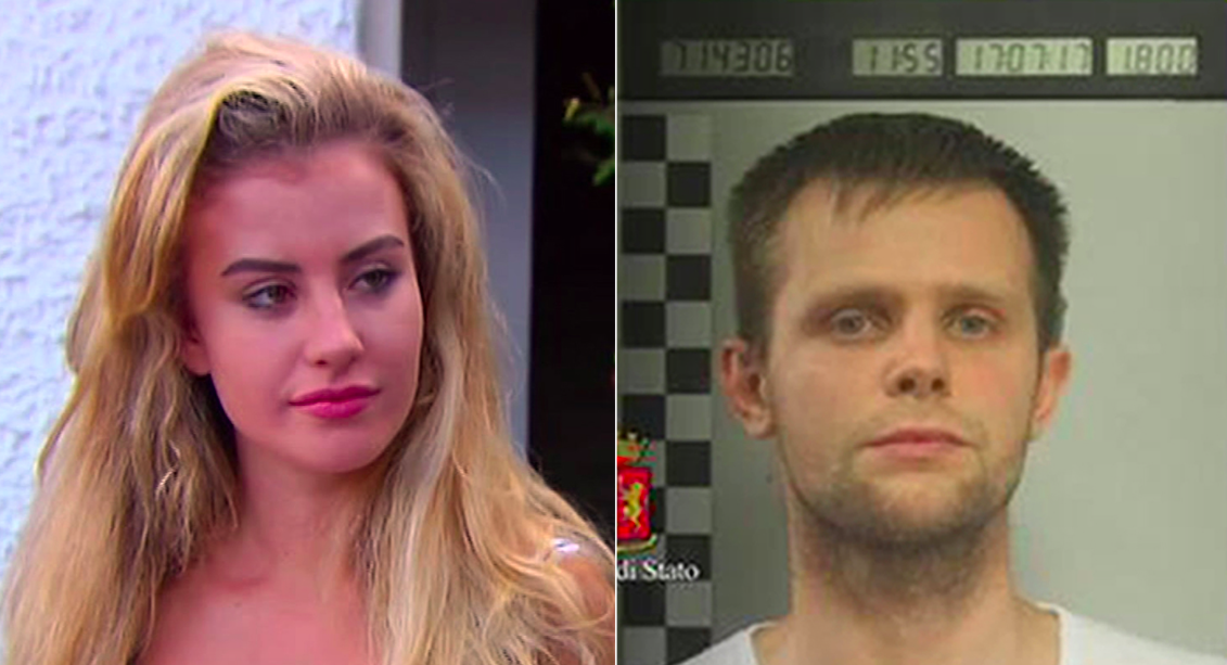 <em>Lukasz Herba (right) has been sentenced to over 16 years for kidnapping British model Chloe Ayling (AP)</em>