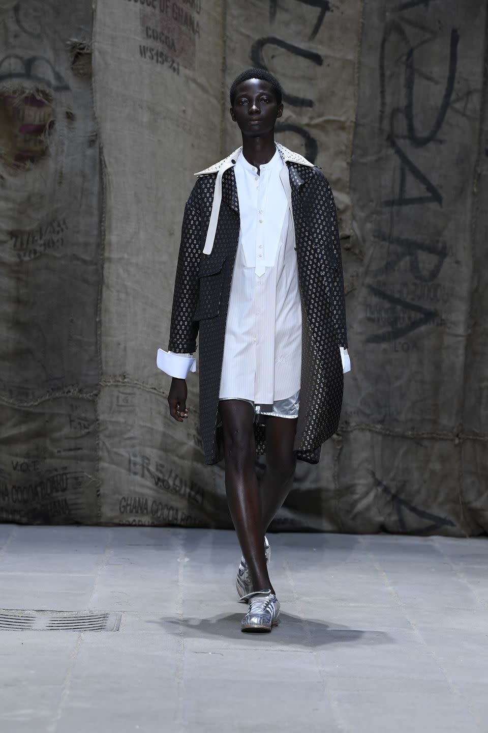 runway at wales bonner men's spring 2023 at pitti uomo photo by giovanni giannoniwwdpenske media via getty images
