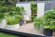 <p><strong>CONTAINER GARDEN</strong></p><p>Designed by Ellie Edkins, the Hot Tin Roof Garden is inspired by a life lived by the beach and is all about creating a relaxing and engaging outdoor space for the urban environment.</p>