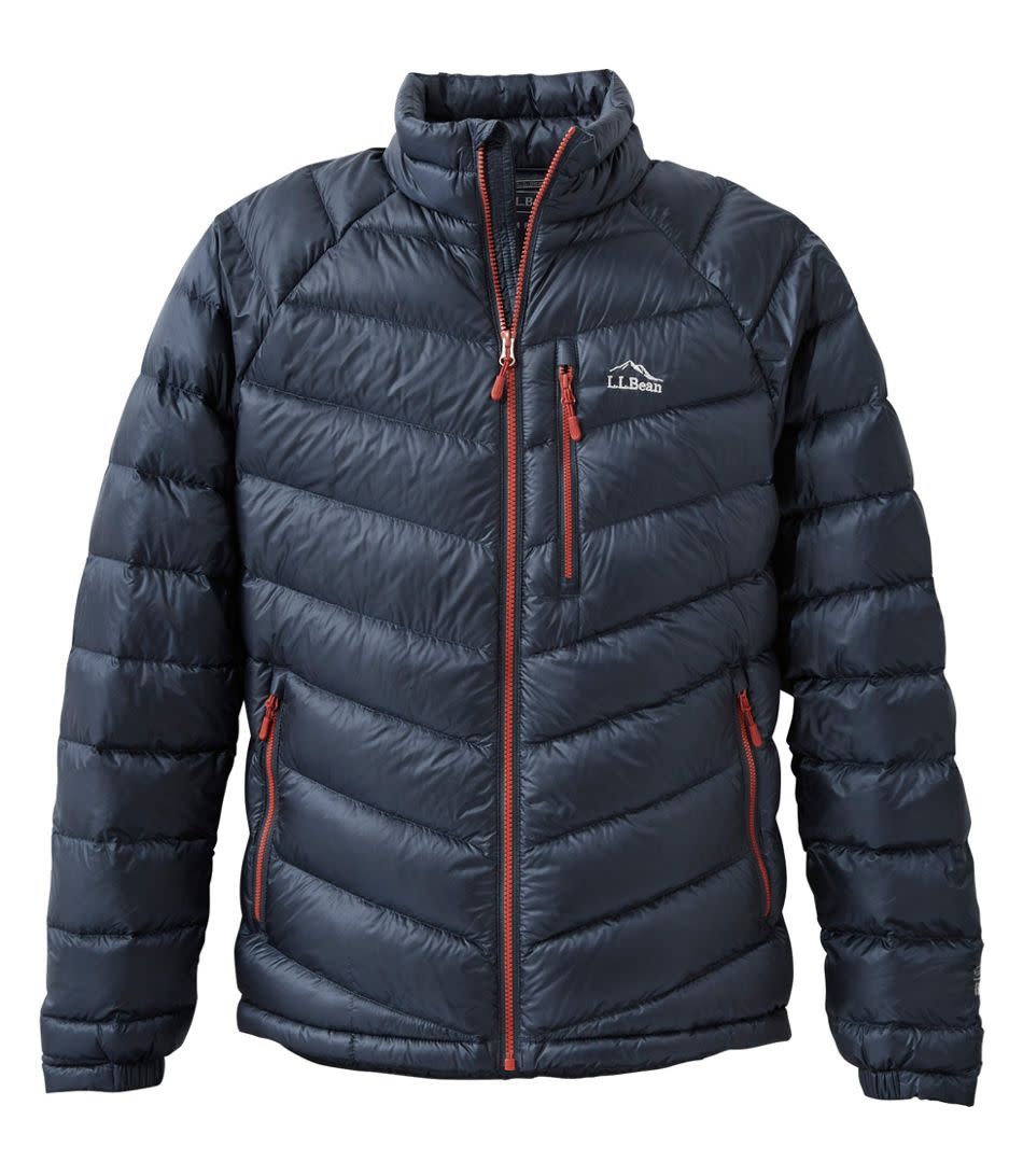 Navy L.L. Bean Ultralight 850 Down Jacket