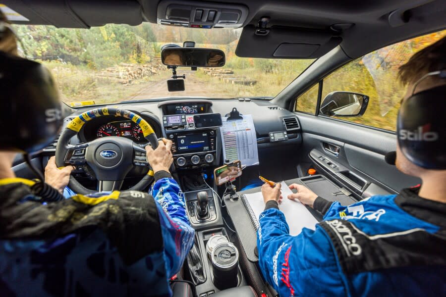 Subaru LSPR 2023 Keaton Williams Brandon Semenuk in recce car.jpg