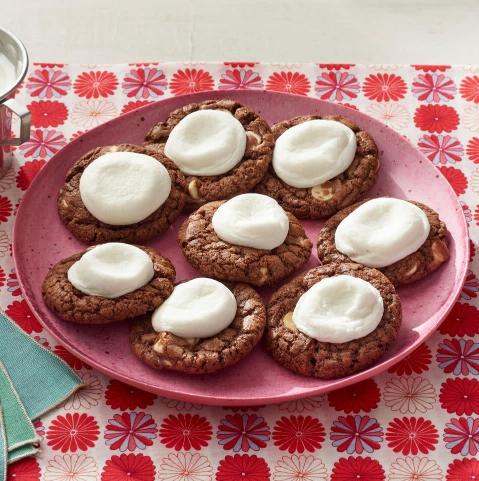 valentines day desserts hot chocolate cookies